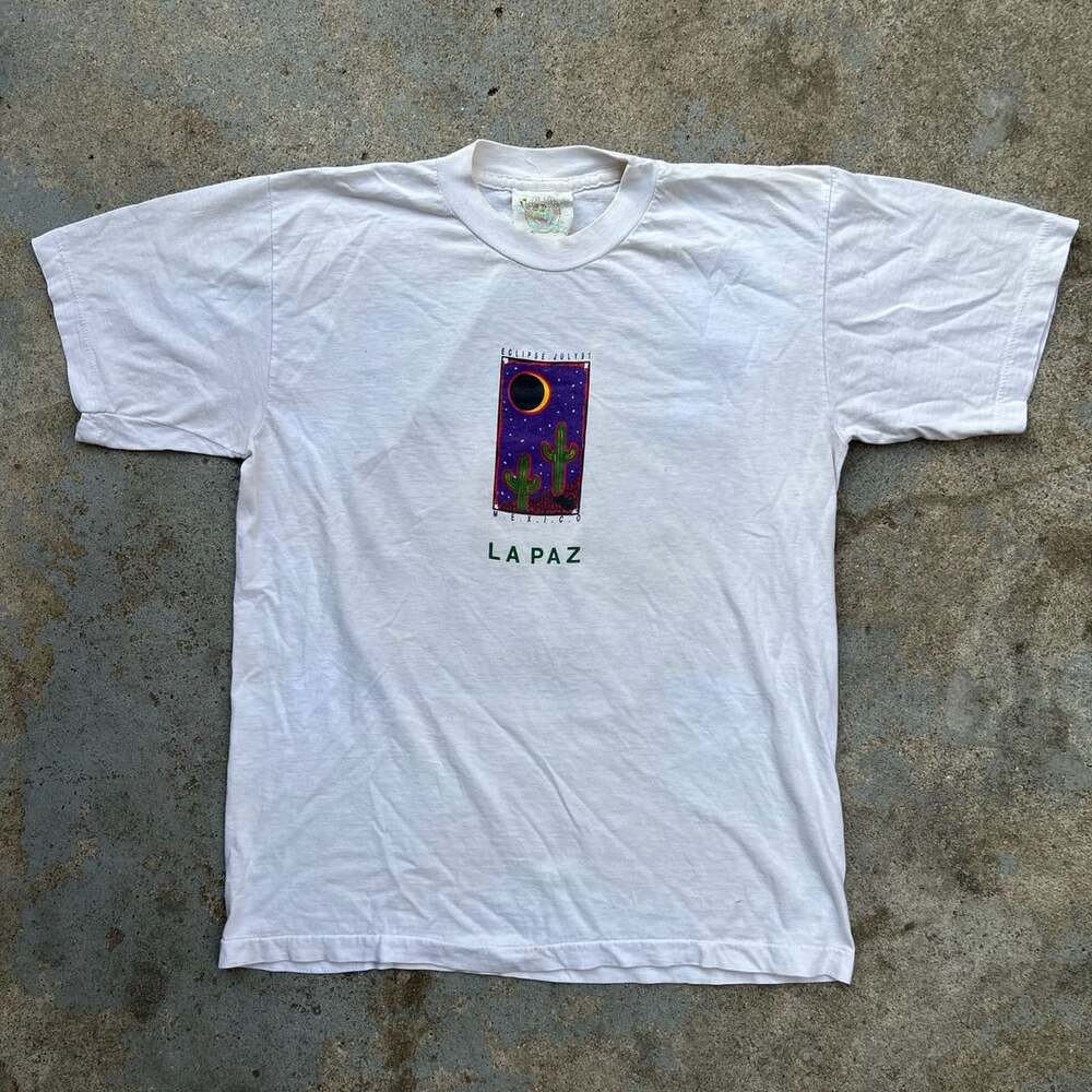 Vintage 90s La Paz Art Shirt Abstract